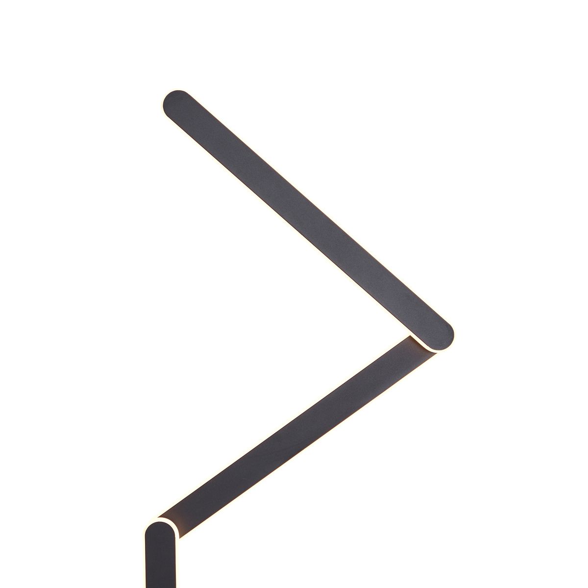 Design vloerlamp zwart incl. LED 3-staps dimbaar - Gate