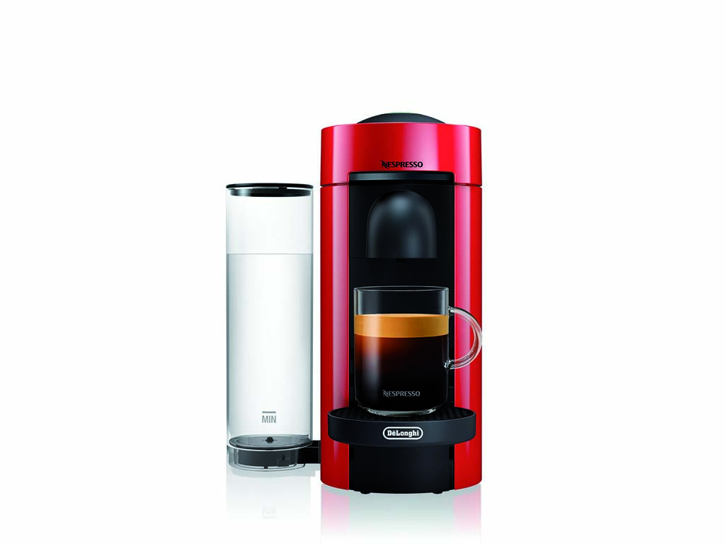 MÁQUINA DE CAFÉ NESPRESSO DELONGHI ENV150.R VERTUO PLUS VERMELHA