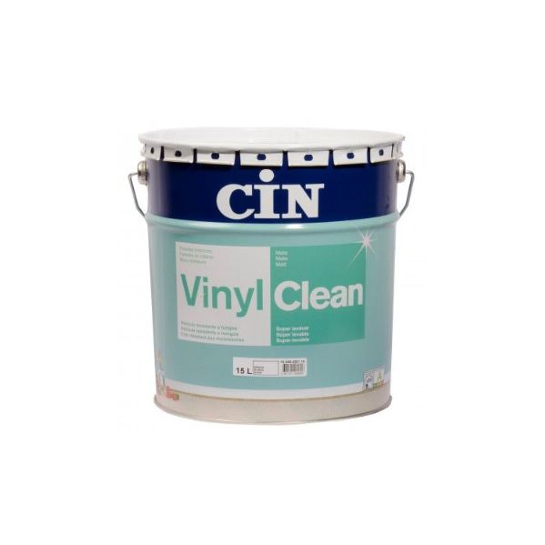 Cin Tinta Vinylclean Super Lavável Interior Mate Branco 15L