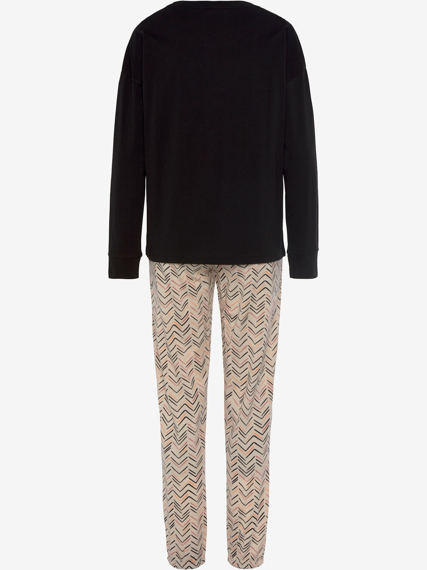 Pyjama au superbe motif sergé chevron