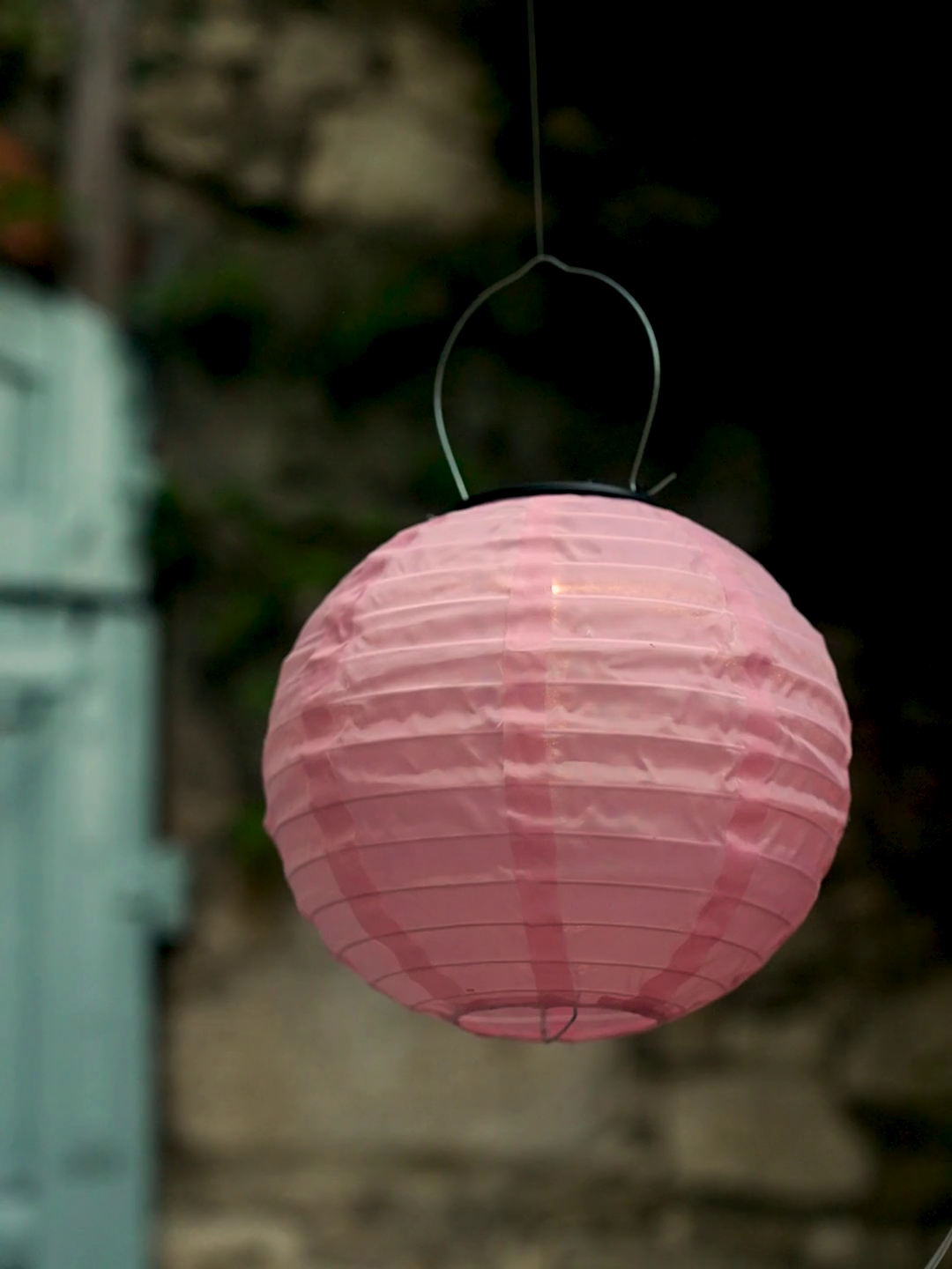 Solarlanterne | Ø20 cm. | Rose
