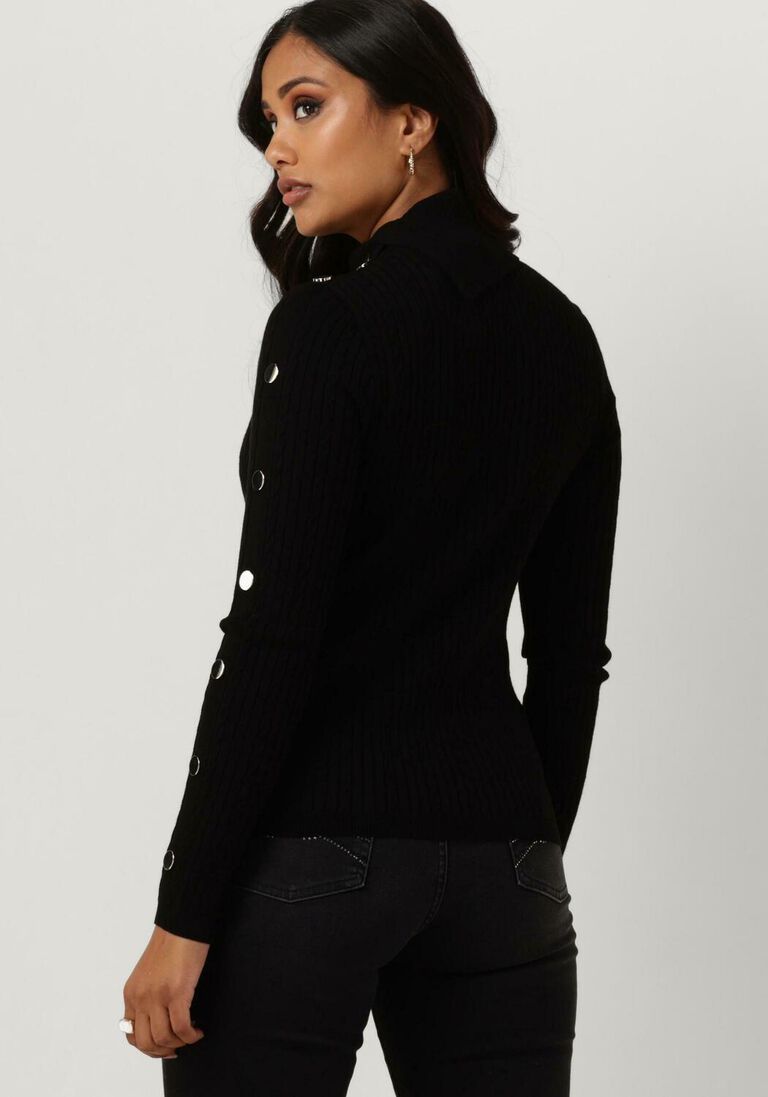 LIU JO zwarte liu jo coltrui ecsmaglia chiusa m/l rib+twist