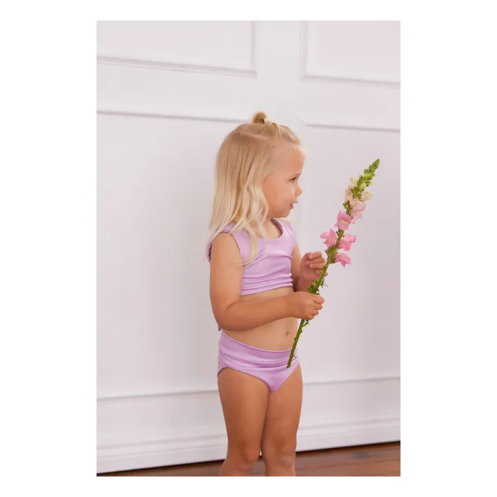 Ina Swim Maillot de Bain 2 pièces Matière Recyclée Arla | Mauve