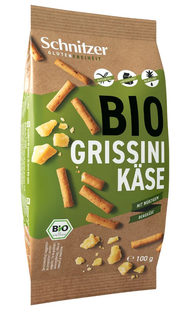 Schnitzer BIO Grissini Käse 100GR