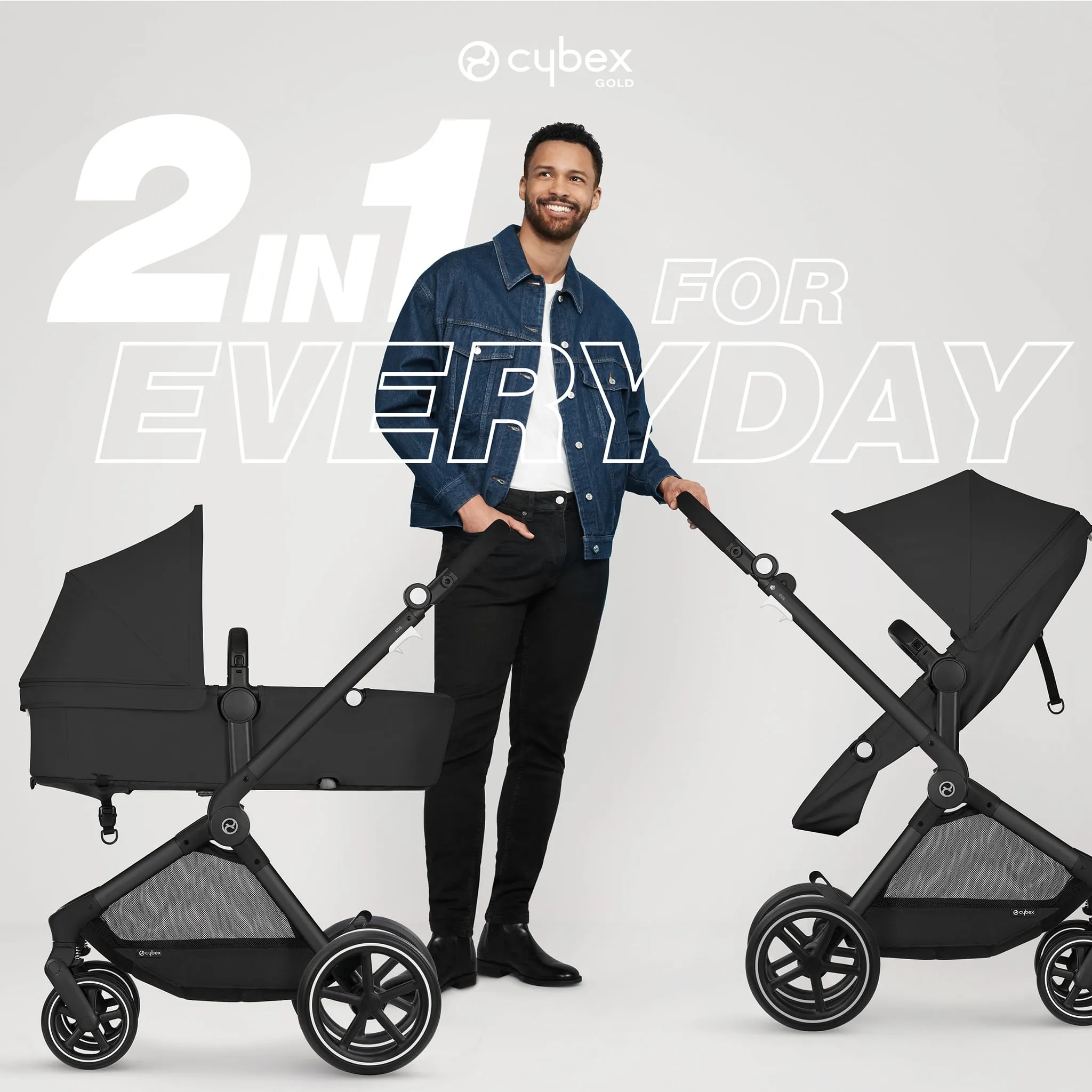 Cybex Poussette Eos - Noir Moon