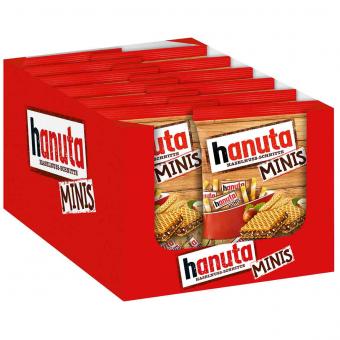Hanuta minis Haselnuss-Schnitte 200g MHD:13.5.25