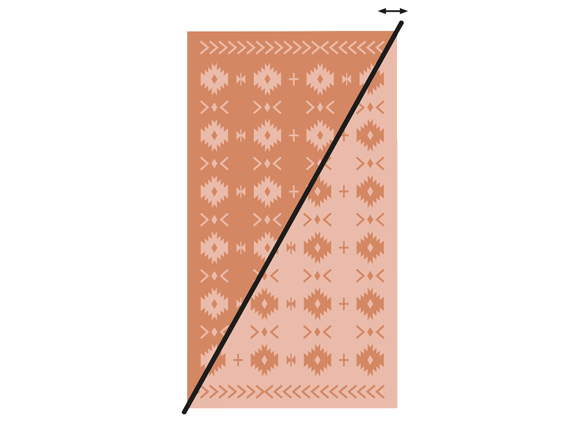 Wander Wonder Patio Mat Bohemian Clay 500 x 250 cm tenttapijt