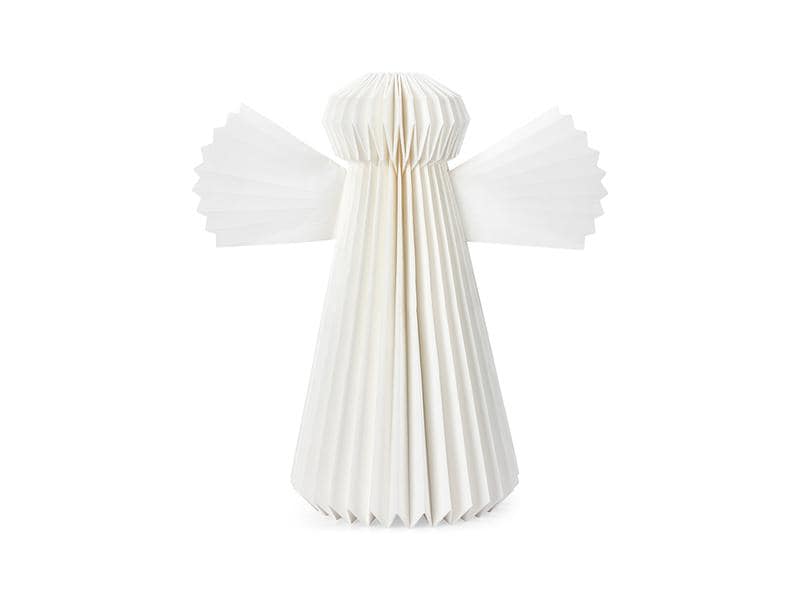 Markslöjd Tischdeko Papierengel, E14, 6W, 30 cm, Weiss Tischlampe