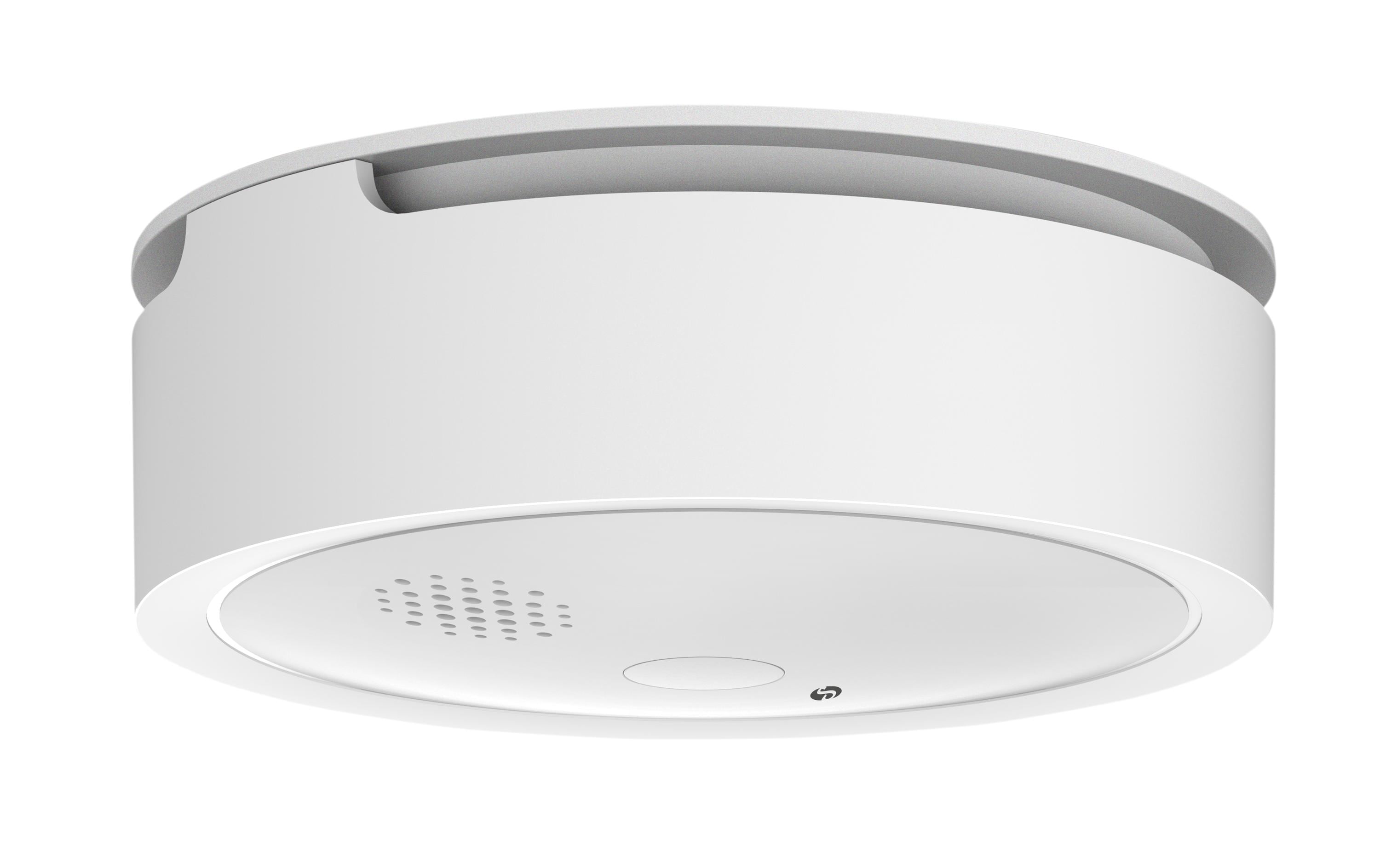Plus Smoke WLAN RauchmelderWiFi Rauchmelder mit Lichtalarm und Alarmton
