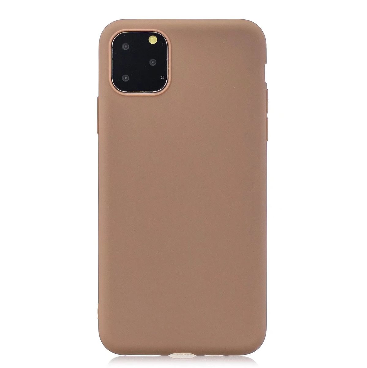 Hülle Handy Schutz für Apple iPhone 13 Pro Max Case Cover Tasche Etuis Braun Neu