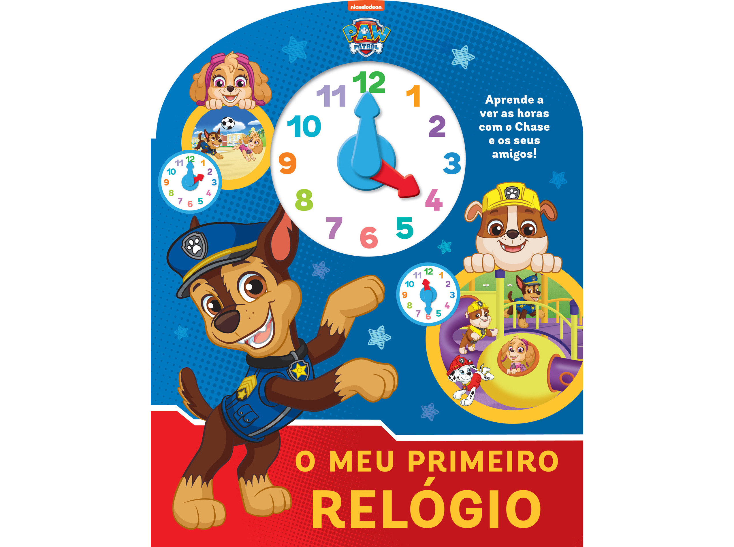 LIVRO PATRULHA PATA - O MEU PRIMEIRO RELÓGIO