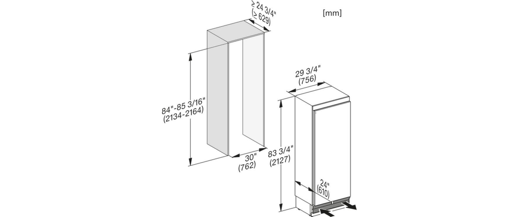 Kühlschrank K 2802 Vi Rechts<br>MasterCool-Kühlschrank
