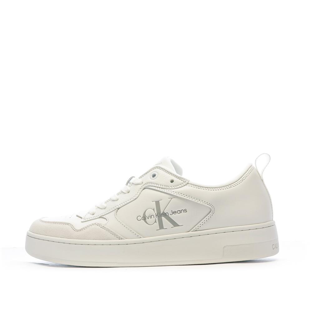 Calvin Klein Jeans Baskets Blanches Homme Calvin Klein Jeans Cupsole Low