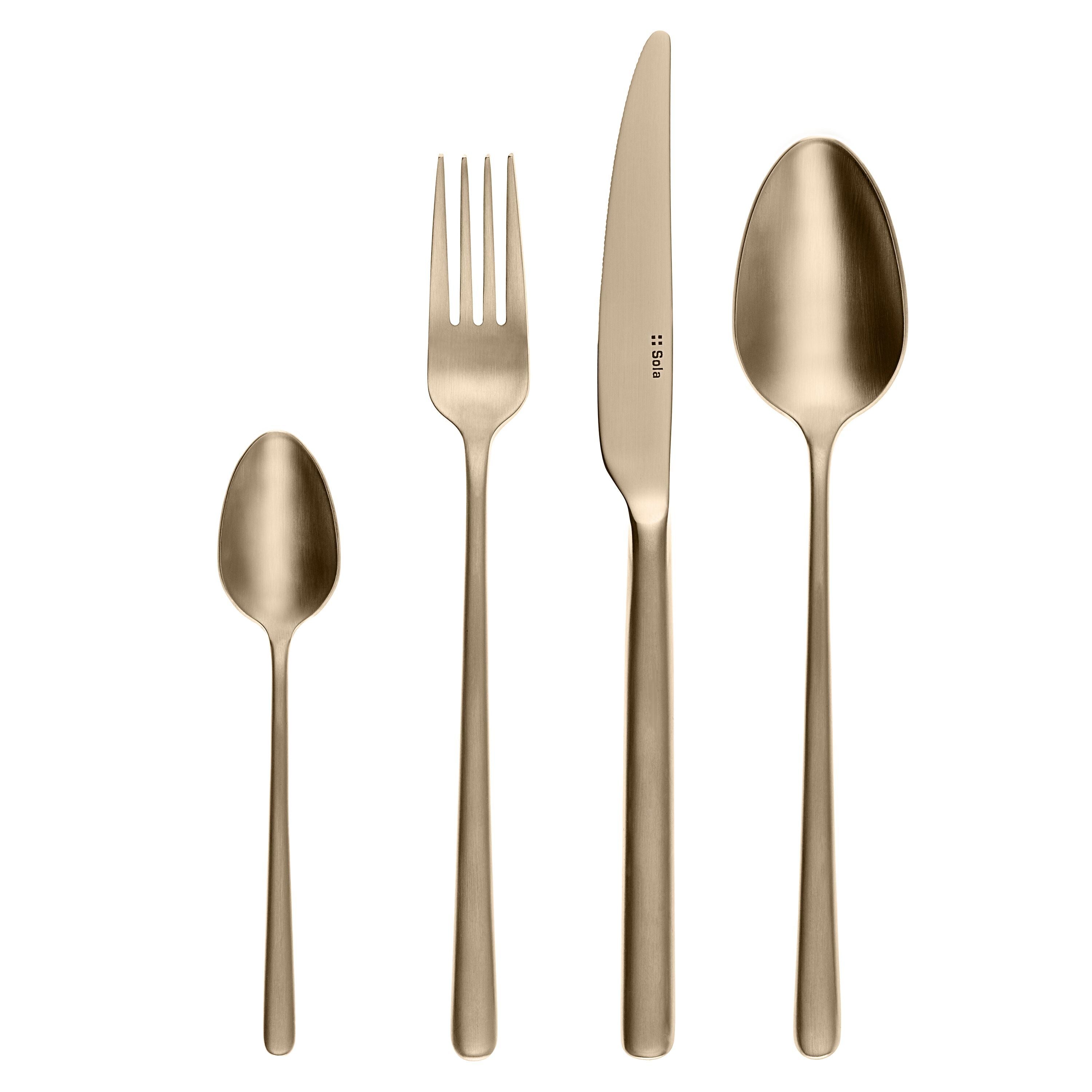 CALGARY Besteck-Set - Champagne