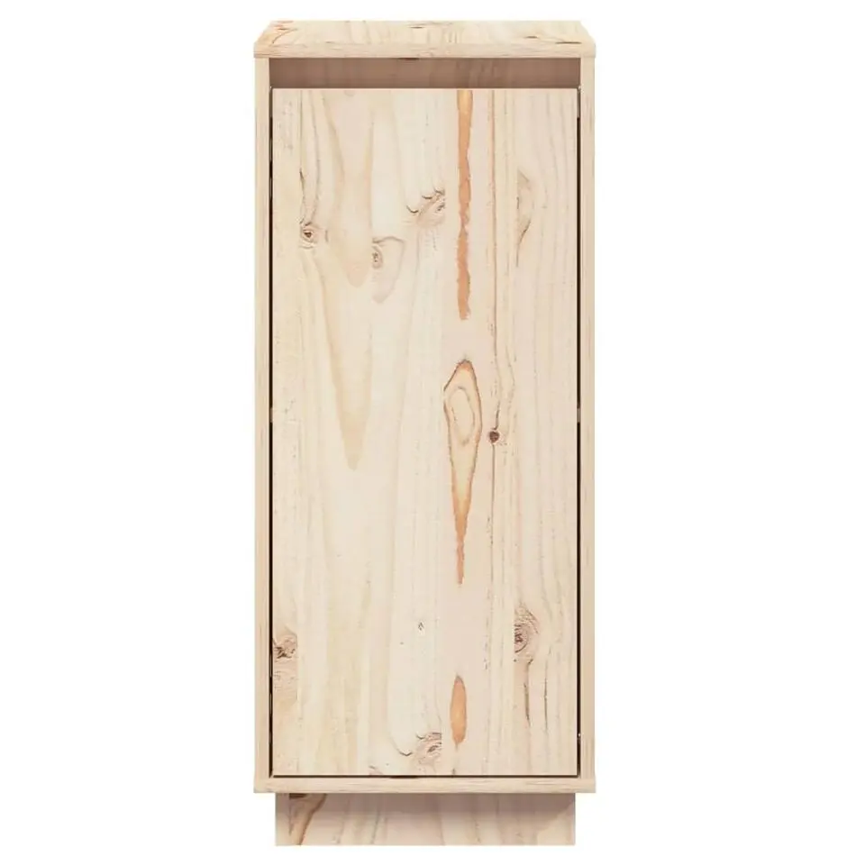 vidaXL - Dressoir - Bruin - Grenenhout - 2 stuks