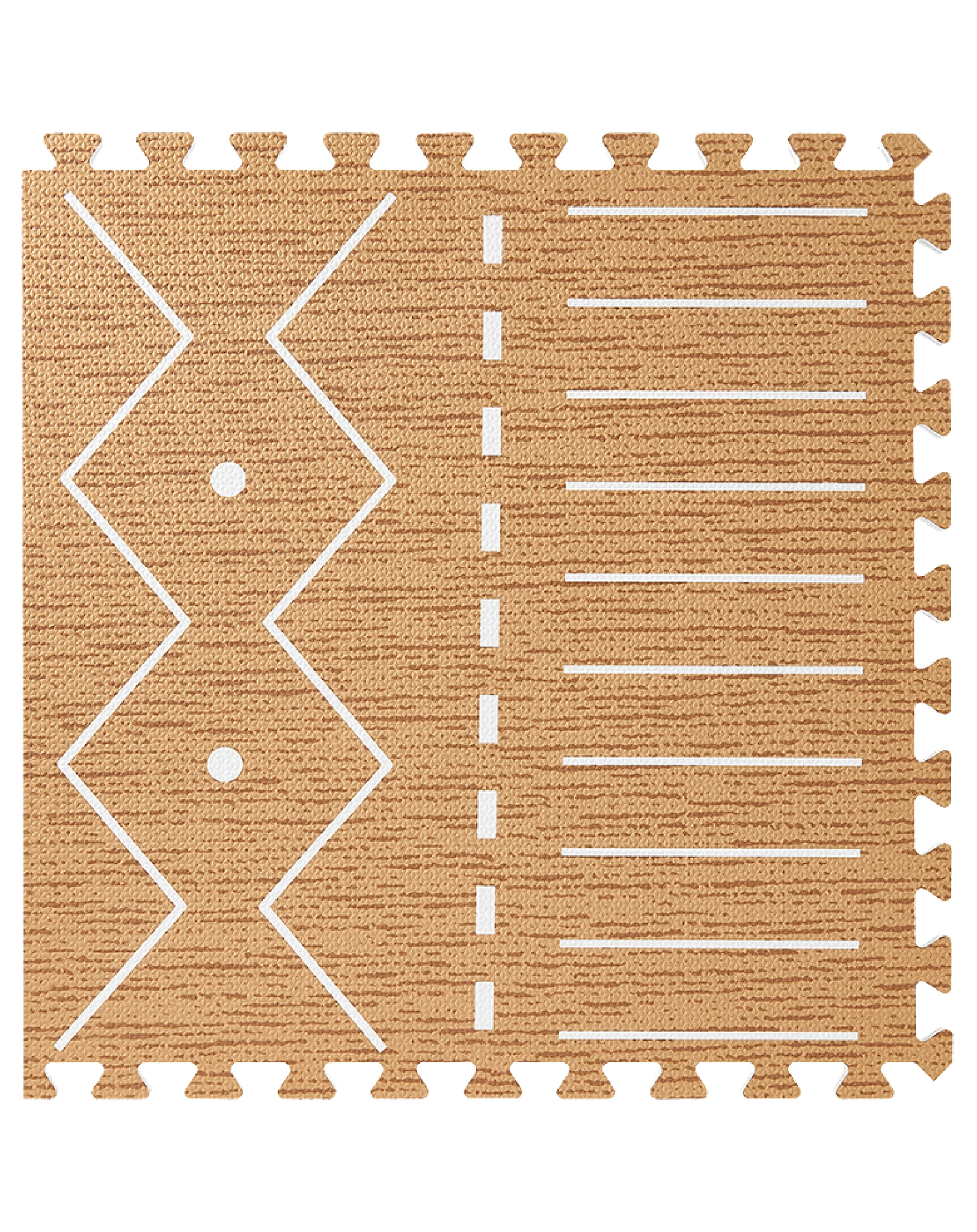 Puzzle-Spielmatte BERBER (120x180cm) in camel
