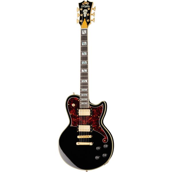 DAngelico Deluxe Atlantic Solid Black