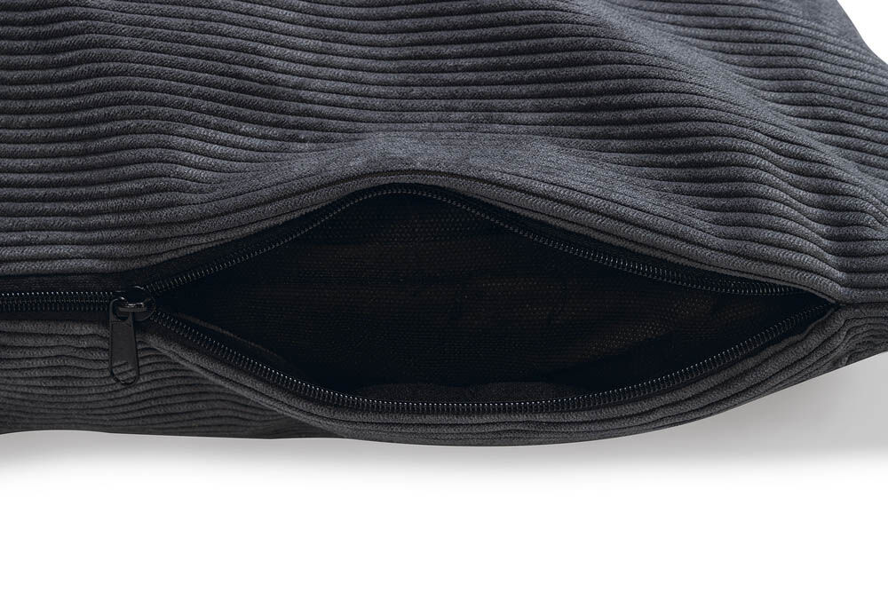 Beeztees Veo - Orthopedische hondenmand - donkergrijs - 20x40x60 cm - Klein
