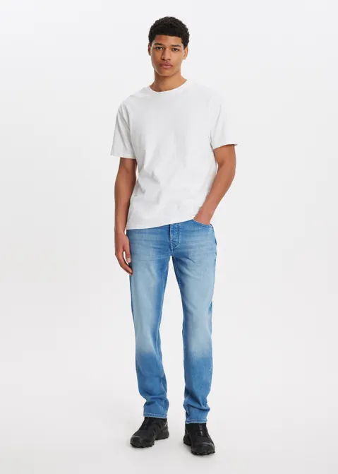 Heaton modern regular jeans blauw (BLW.USM)