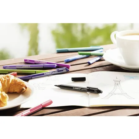 Filzschreiber - STABILO pointMax - Einzelstift - schlammgrün