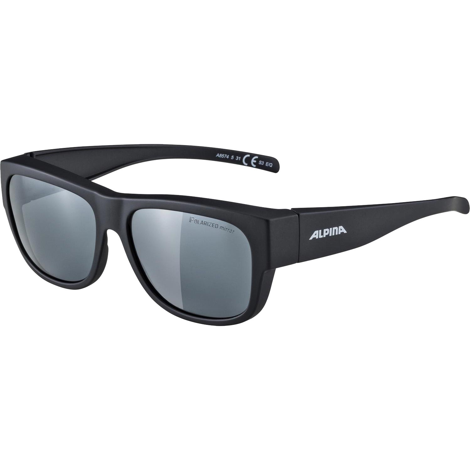 Alpina Overview II Q Sonnenbrille black matt