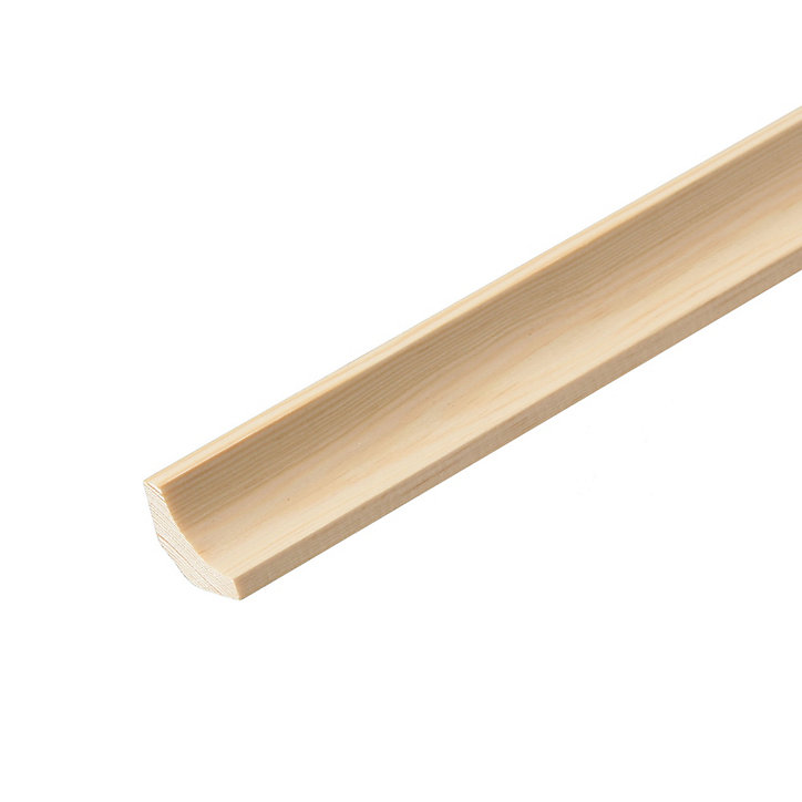 Corniche moderne pin 23 x 23 mm L.2,4 m