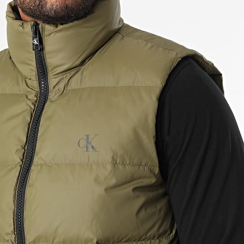 Doudoune Sans Manches Essential Down 9055 Vert Kaki