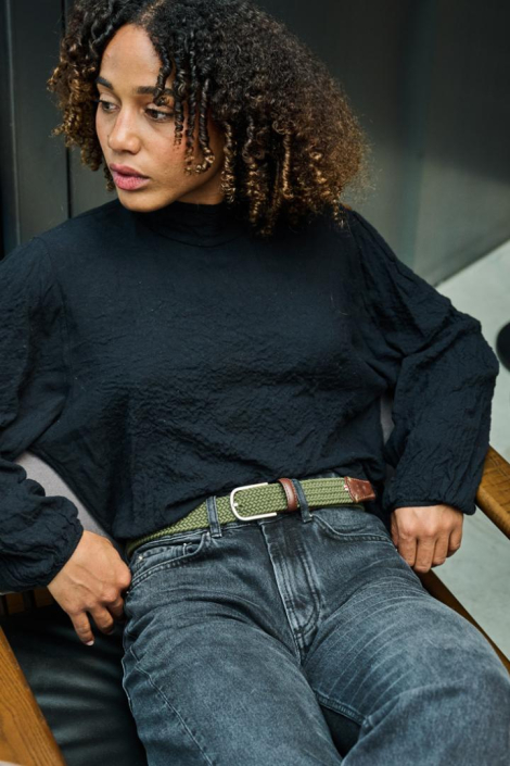 La Boucle groene heren riem
