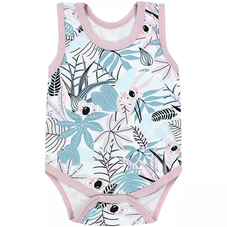 TupTam Baby Mädchen Achselbody 5er Pack rosa