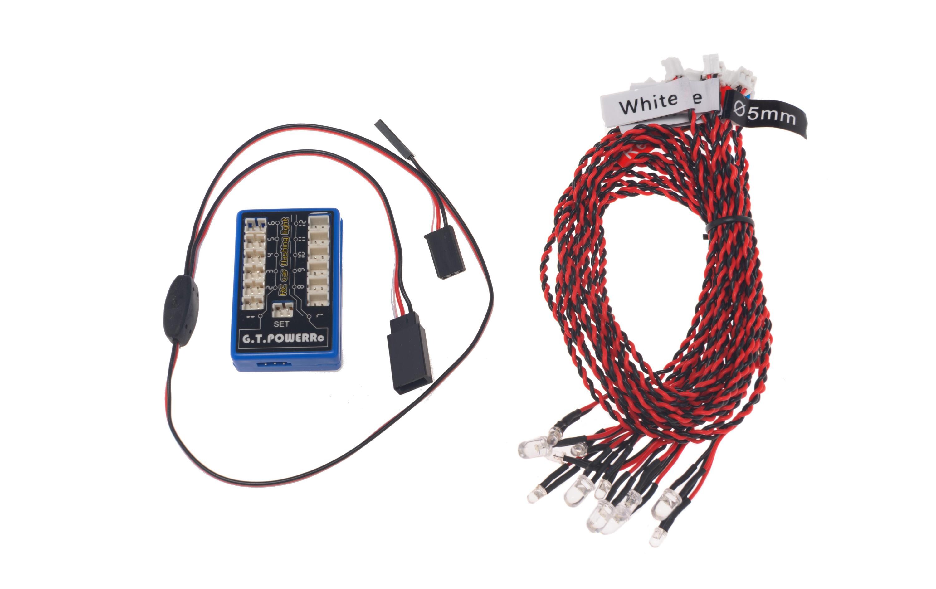 Modellbau-Beleuchtung Flashing Car LEDBeleuchtung