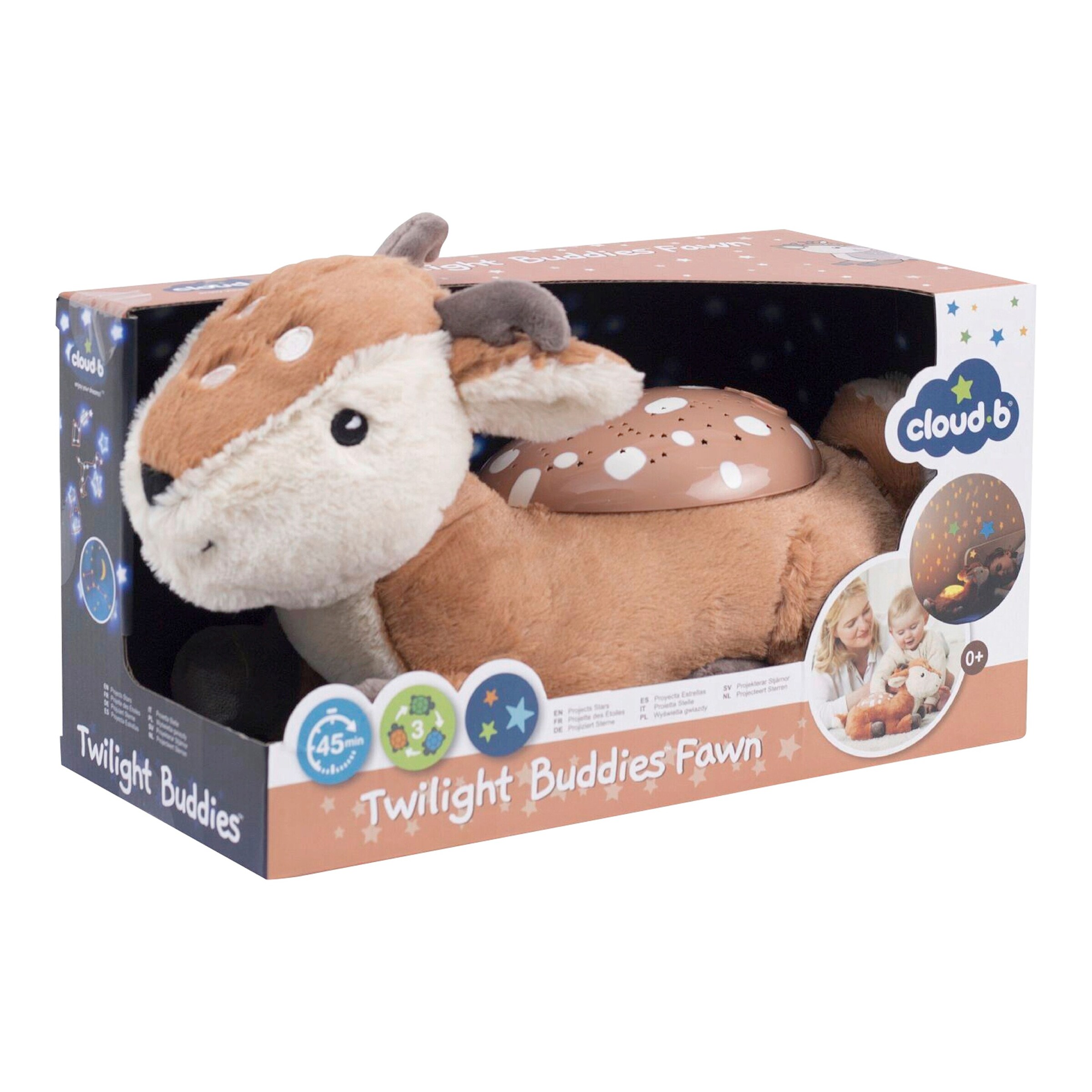 Cloud B Nachtlicht Projektor Twilight Buddies Rehkitz