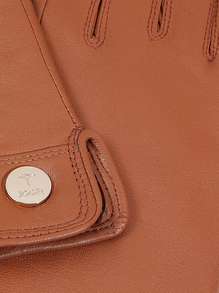 JOOP Lederhandschuhe camel