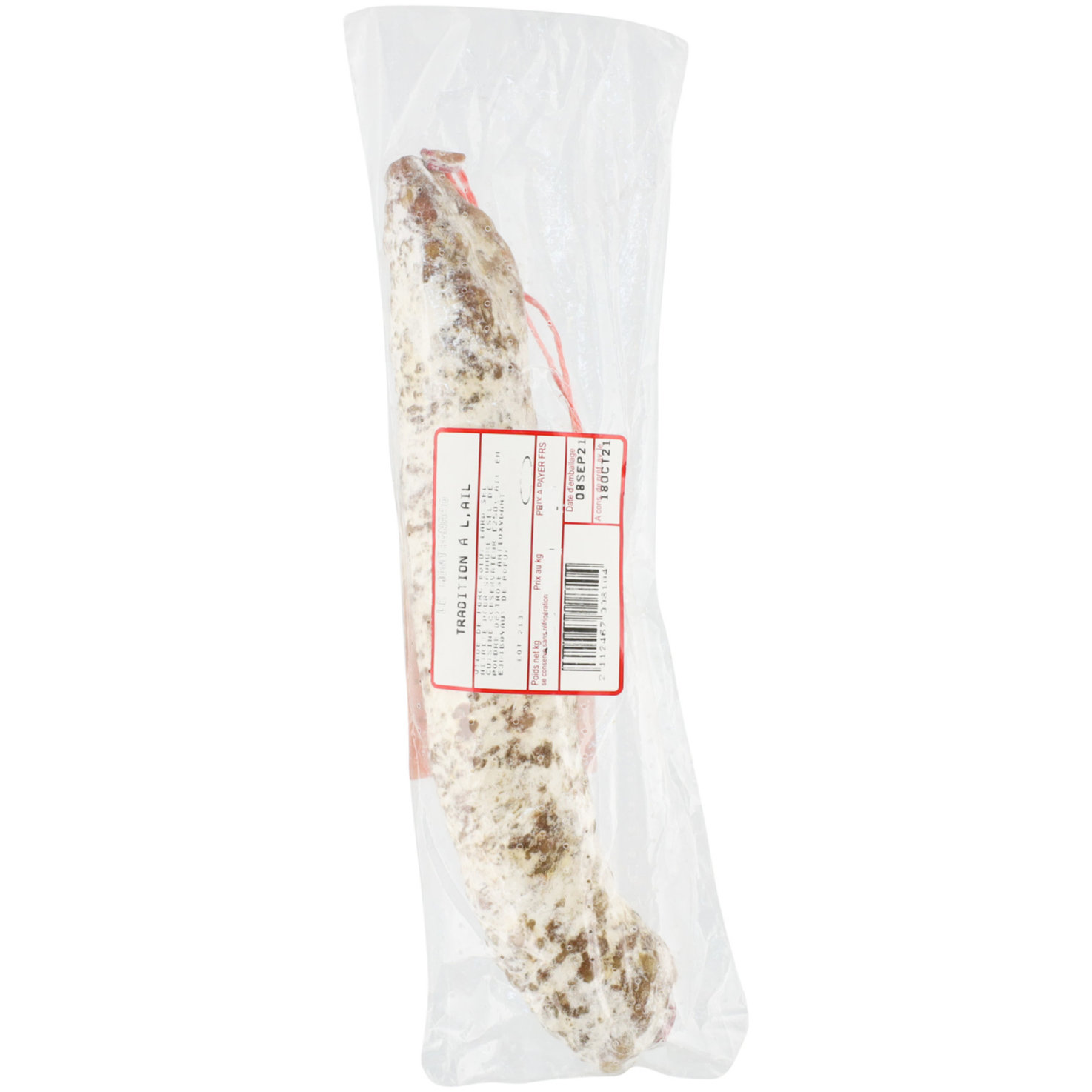 Le Montagnard saucisses séchés ail ca. 200g