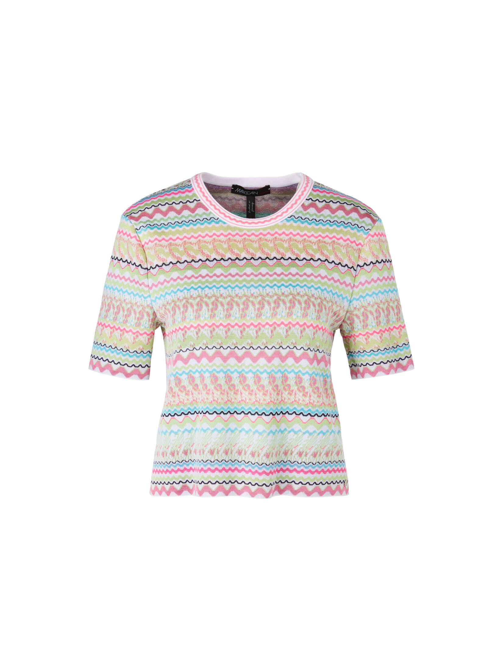 Marc Cain| Damen Strickpullover Kurzarm