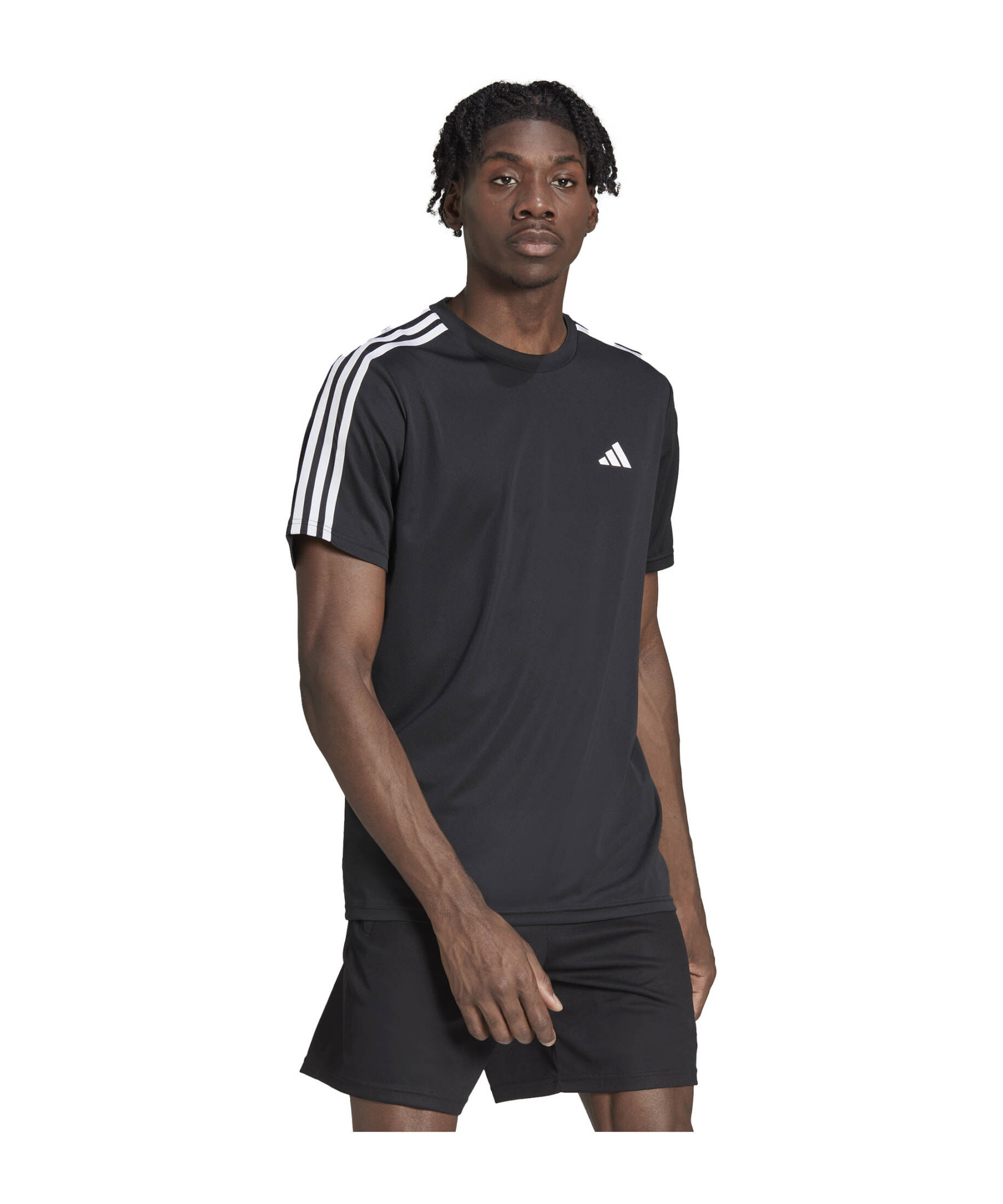 adidas Performance| Herren Fußball T-Shirt Base 3-Stripes