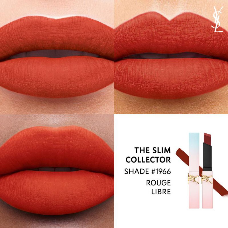 THE SLIM NUANCE1966 POUR LA SAINT-VALENTIN  ROUGE À LÈVRES ÉDITION LIMITÉE COLLECTOR - SHADE 1966