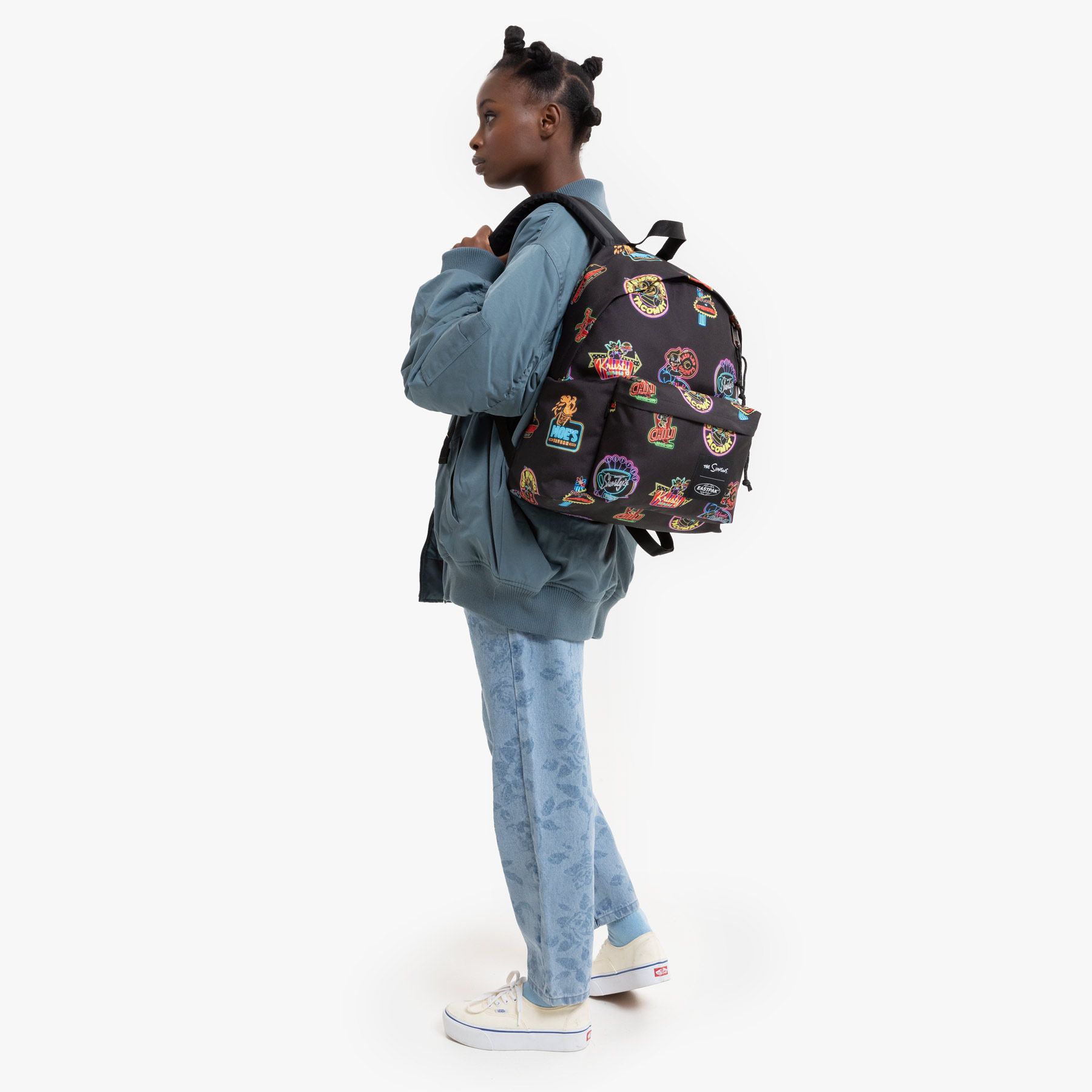 Padded Pak'r Simpsons Neon Print