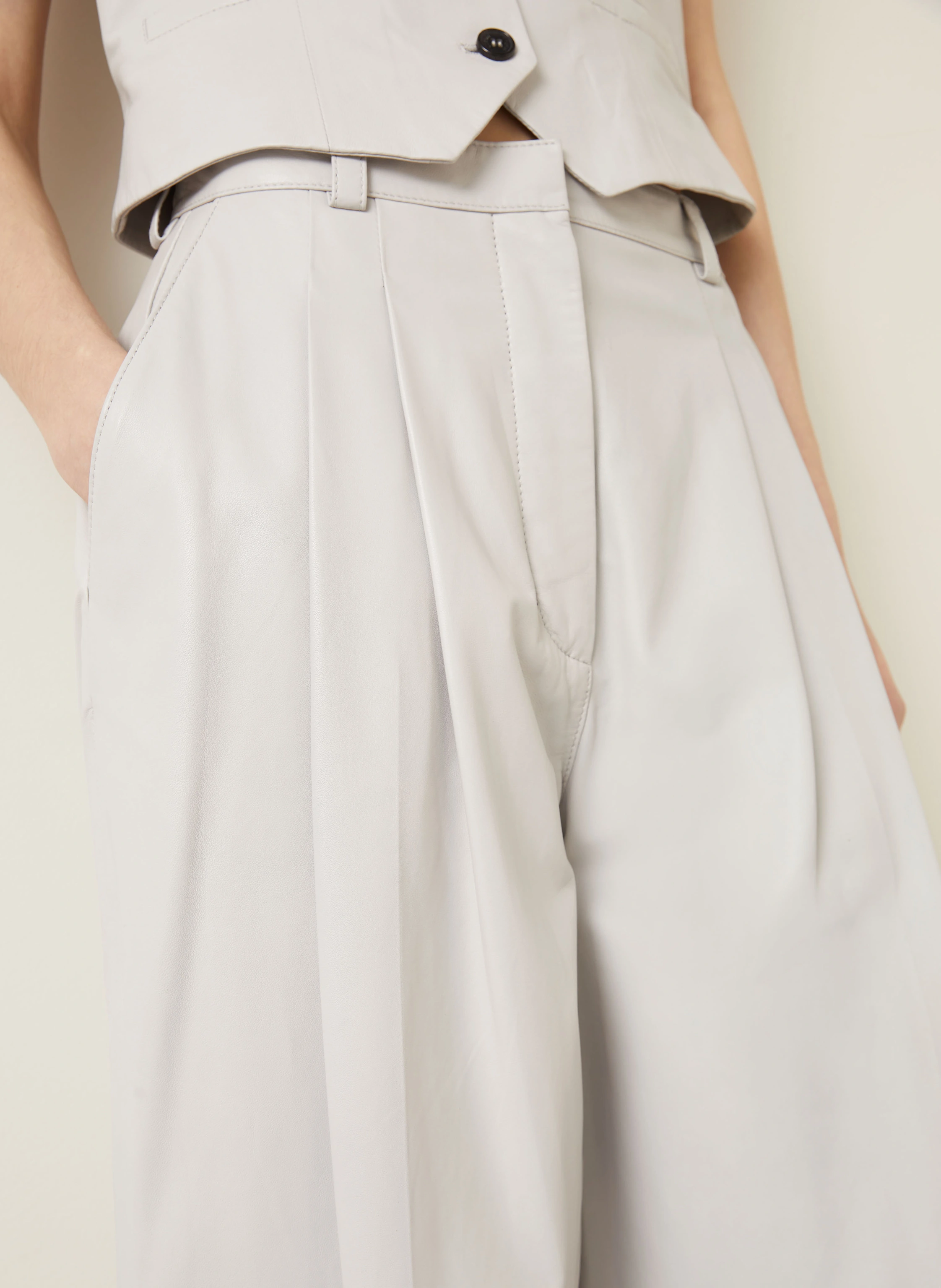 UTZON Marlenehose DRAGON aus Leder
