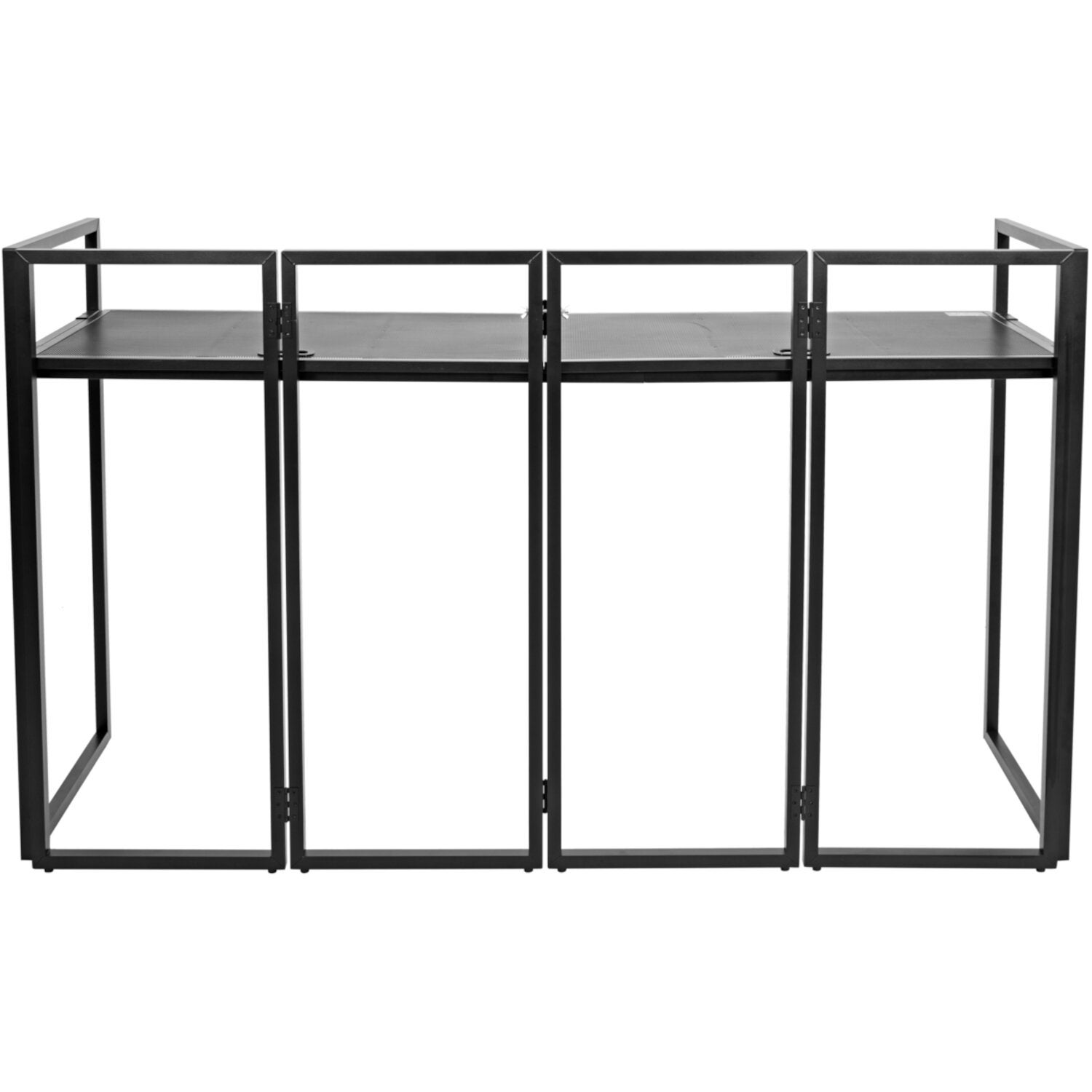 Omnitronic Large Mobile DJ Stand inclusief witte hoes