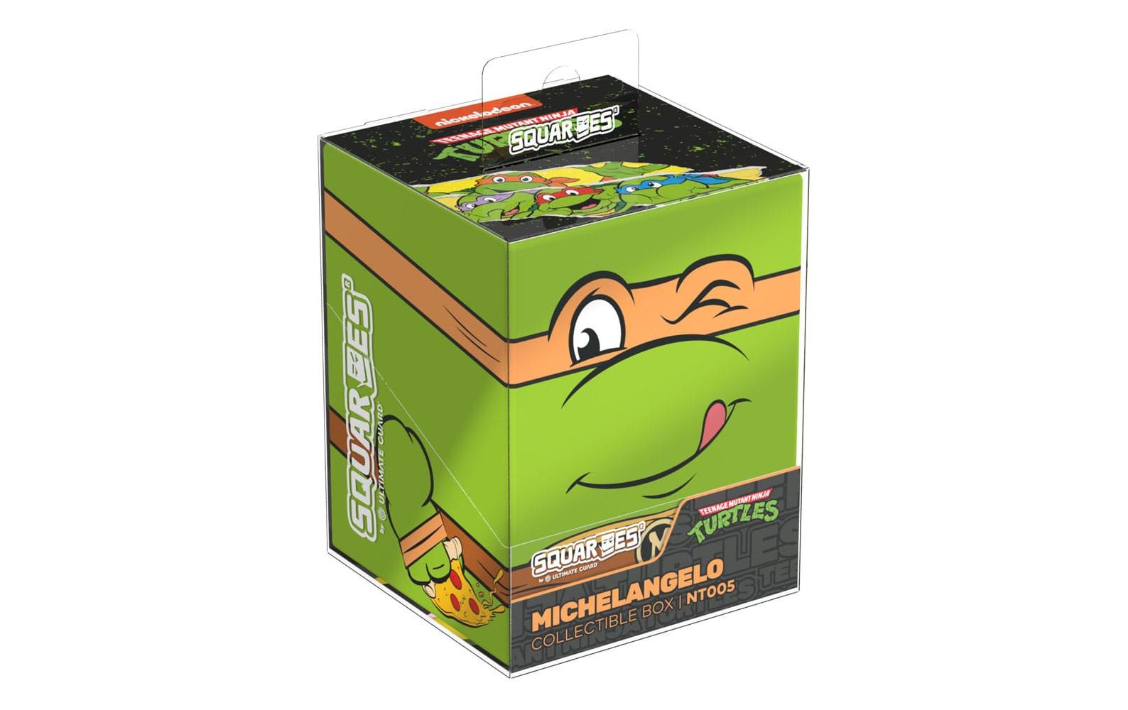 Kartenbox Squaroe TMNT 004 MichelangeloZur Aufbewahrung von Sammelkarten in Standardgrösse