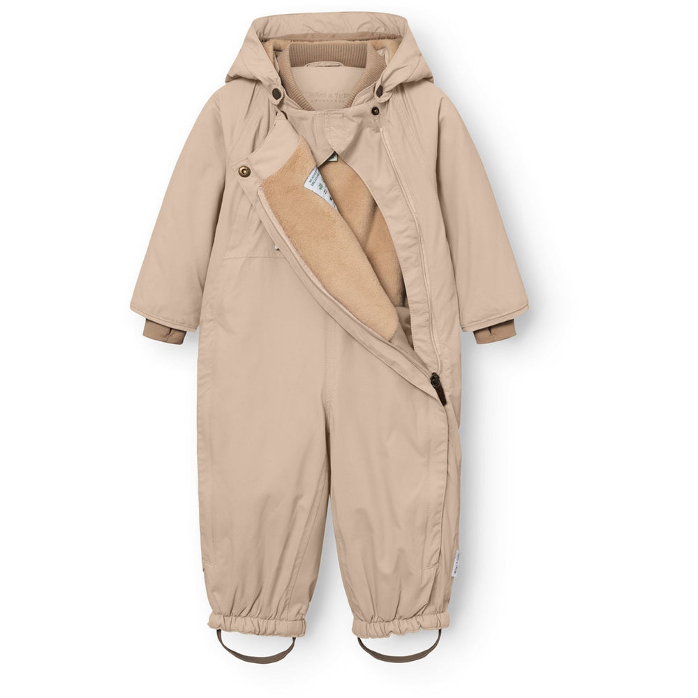 Køb Mini A ture Savannah Tan Matwisti Fleece Lined Snowsuit. GRS