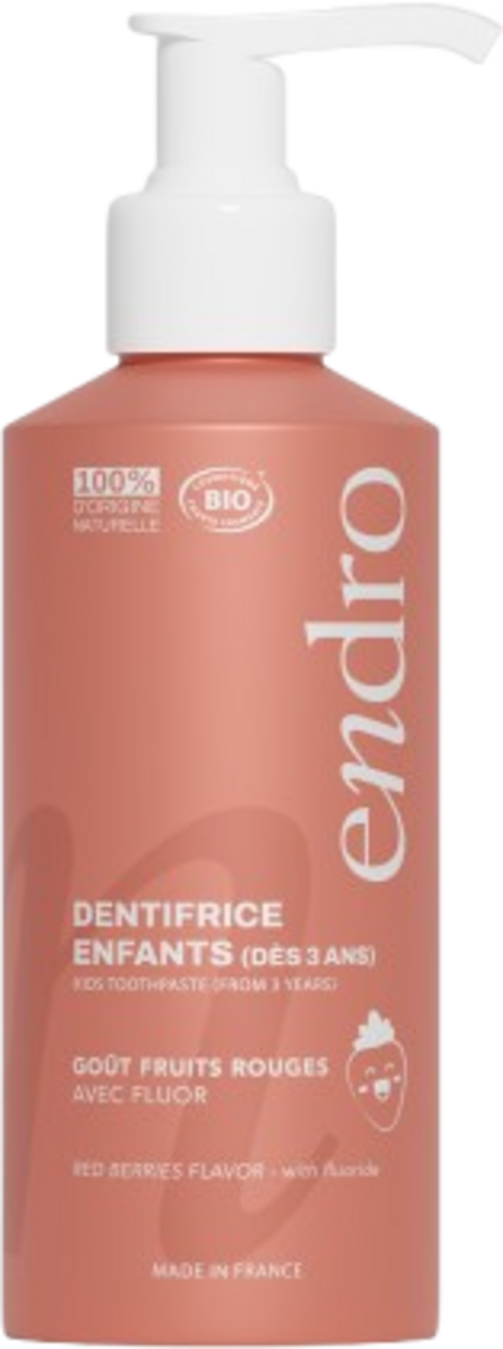 endro cosmétiques  Kids Toothpaste Red Berries, 175 g