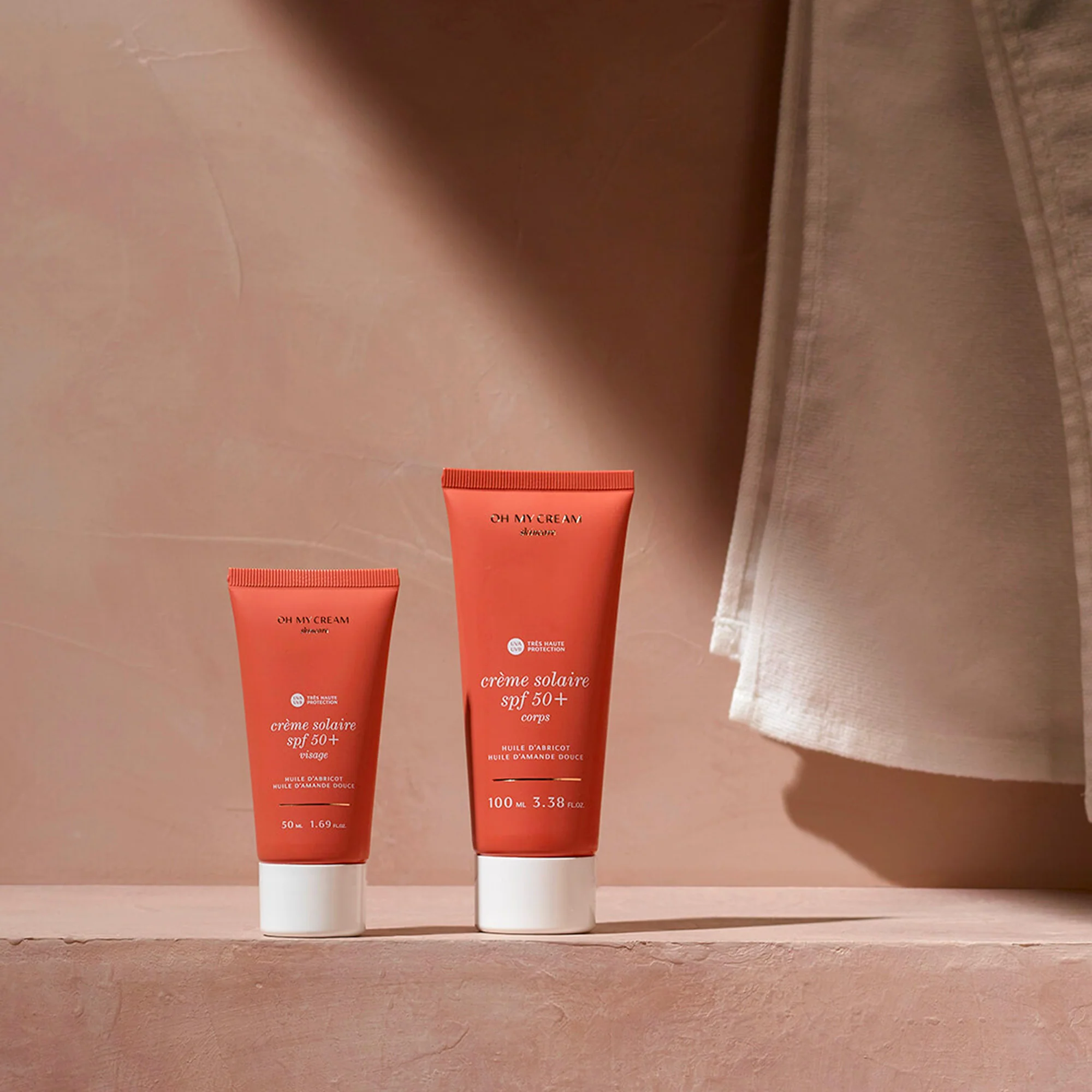 Oh My Cream Skincare Crème Solaire Corps SPF50+