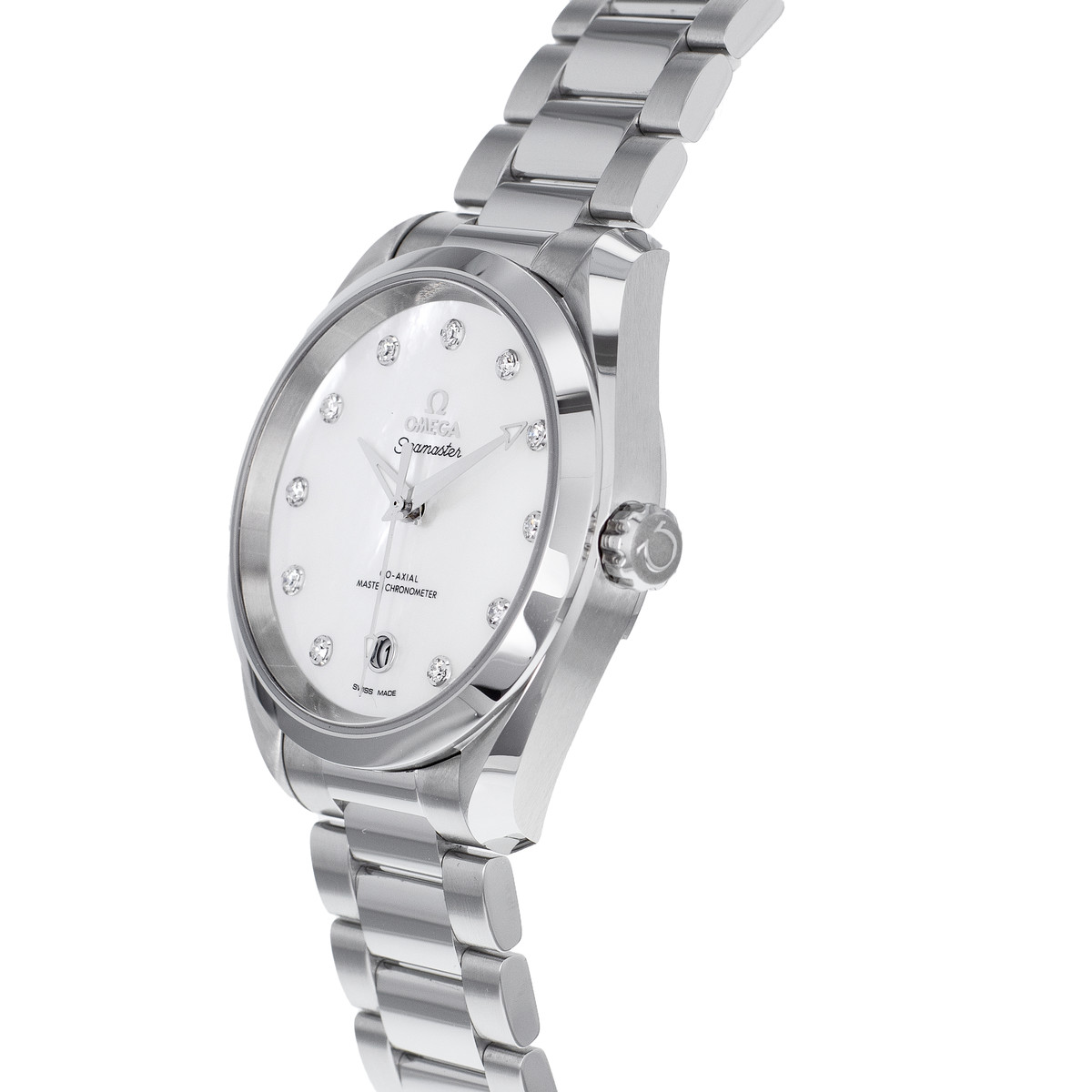 Montre d'occasion Omega Seamaster femme automatique acier