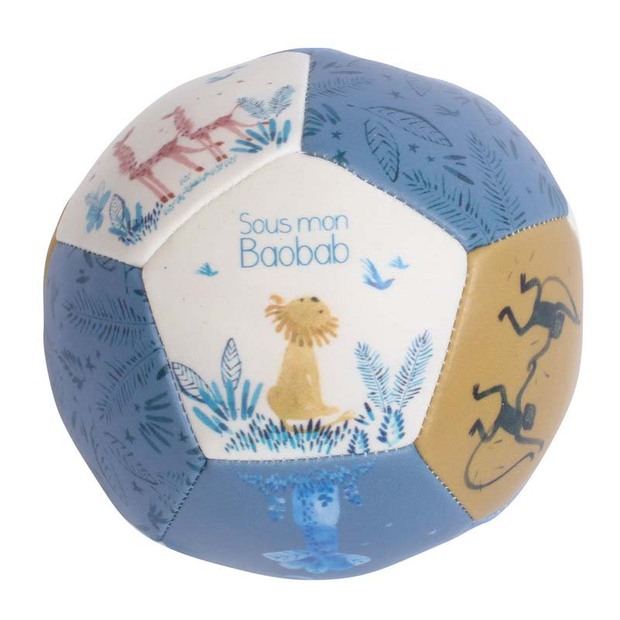 Ballon souple 10 cm Sous mon Baobab - MOULIN ROTY