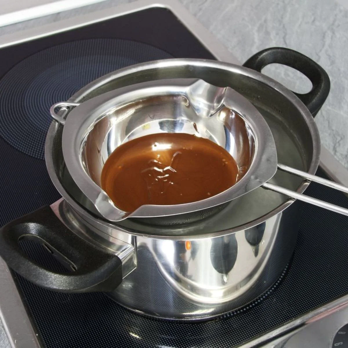 Service à bain marie pour chocolat Zenker