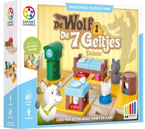 SmartGames - De Wolf en de 7 Geitjes - Denkspel