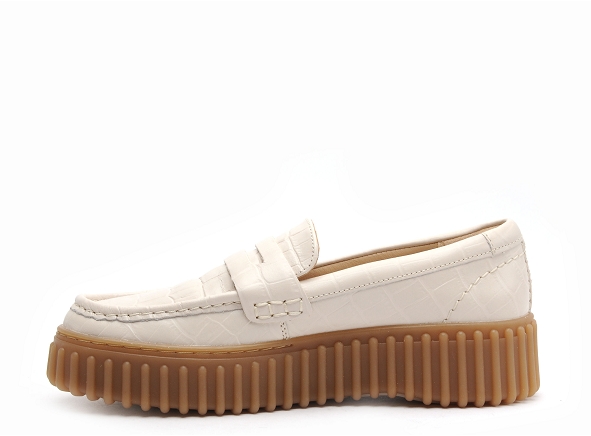 Clarks basses femme torhill penny blanc