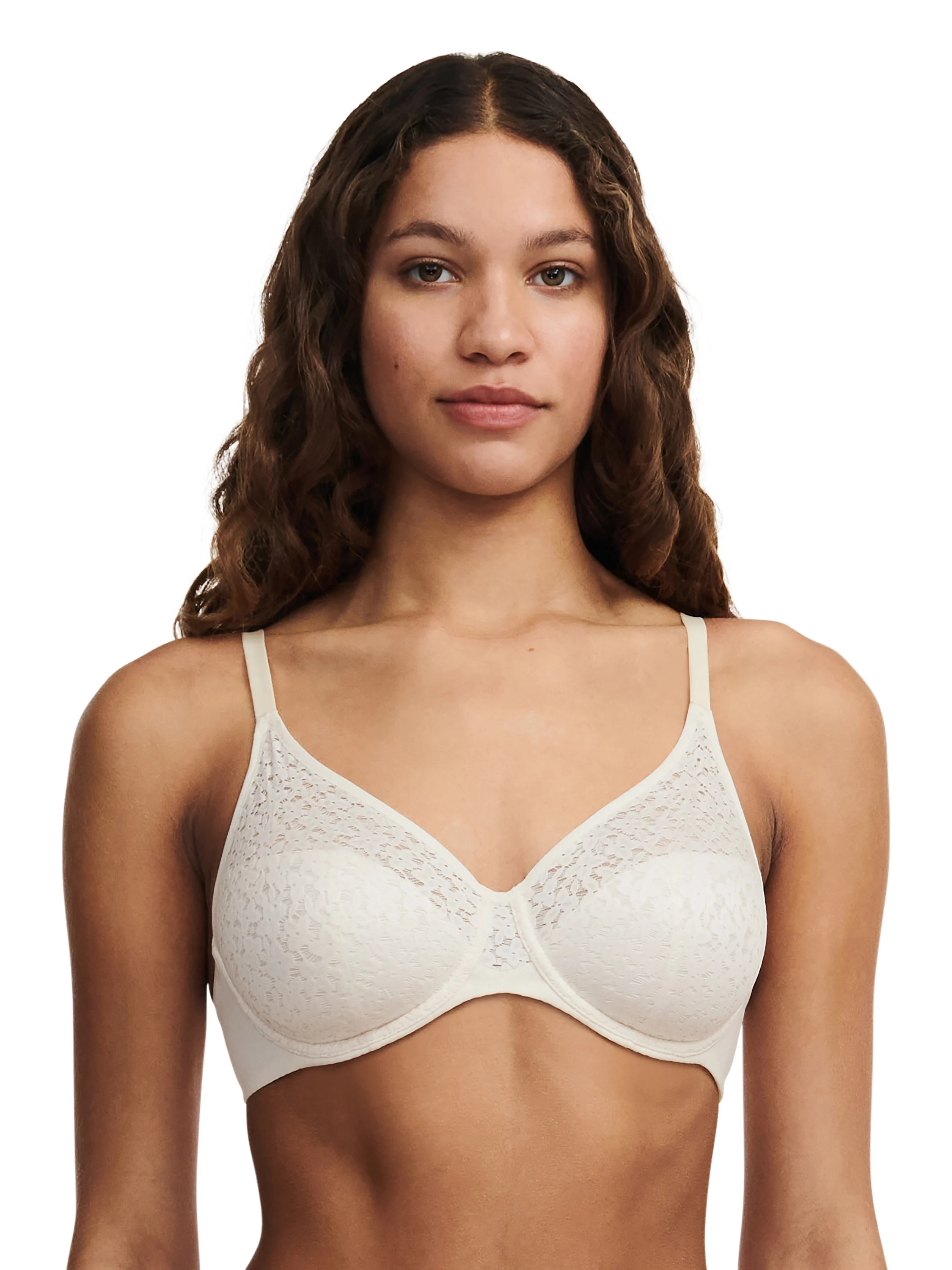 NORAH - Soutien-gorge moulé emboîtant en dentelle | Beige