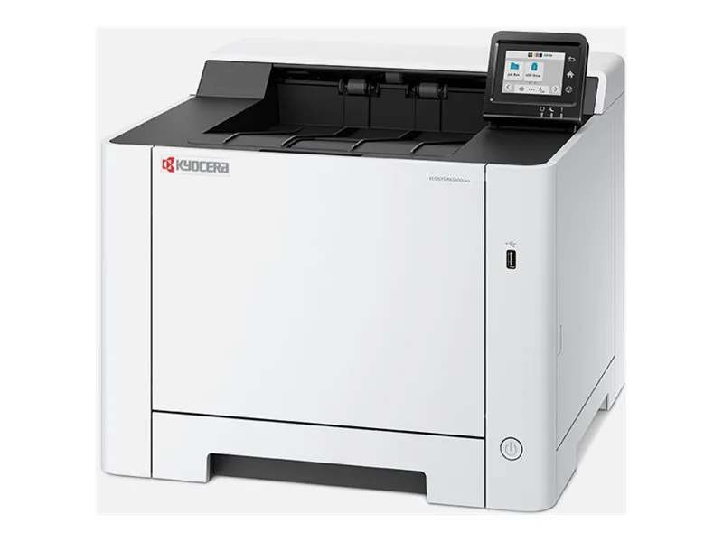 Kyocera ECOSYS PA2600CWX - Printer - farve - laser - A4/Legal - 1200 x 1200 dpi - op til 26 spm (mono) / op til 26 spm (farve) - kapacitet: 300 ark - USB 2.0, USB vært, Gigabit LAN, Wi-Fi